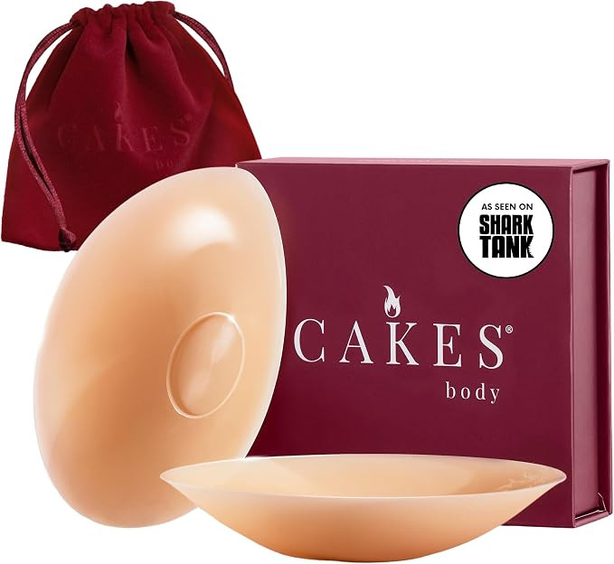 CAKES Body® sticky Circle Nipple Covers for Women - The Viral Sticky Boobs With an Adhesive-free... | Amazon (US)