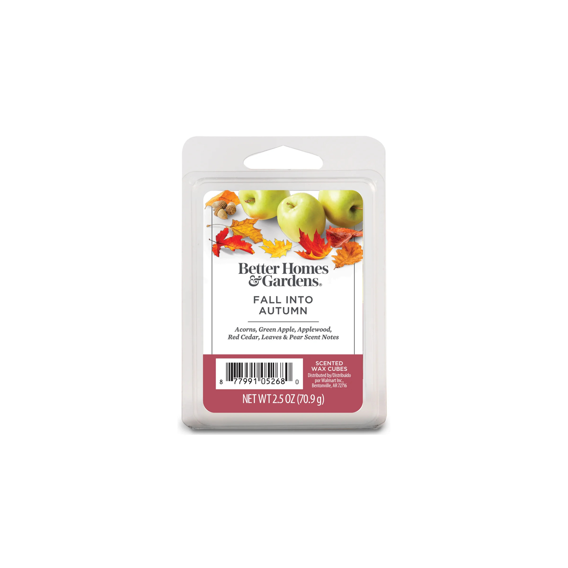 Fall Into Autumn Scented Wax Melts, Better Homes & Gardens, 2.5 oz (1-Pack) - Walmart.com | Walmart (US)