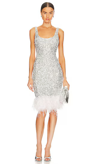 Milly Dress in Silver | Revolve Clothing (Global)