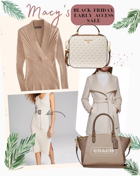 Macy’s Early Access Black Friday Picks for Women! These are all MAJOR steals🙌🏼💫Beautiful neutrals you can’t go wrong with.

https://liketk.it/3TXsR

#LTKWOMENS #ltkblackfriday #ltksale

#LTKstyletip #LTKHoliday #LTKSeasonal
