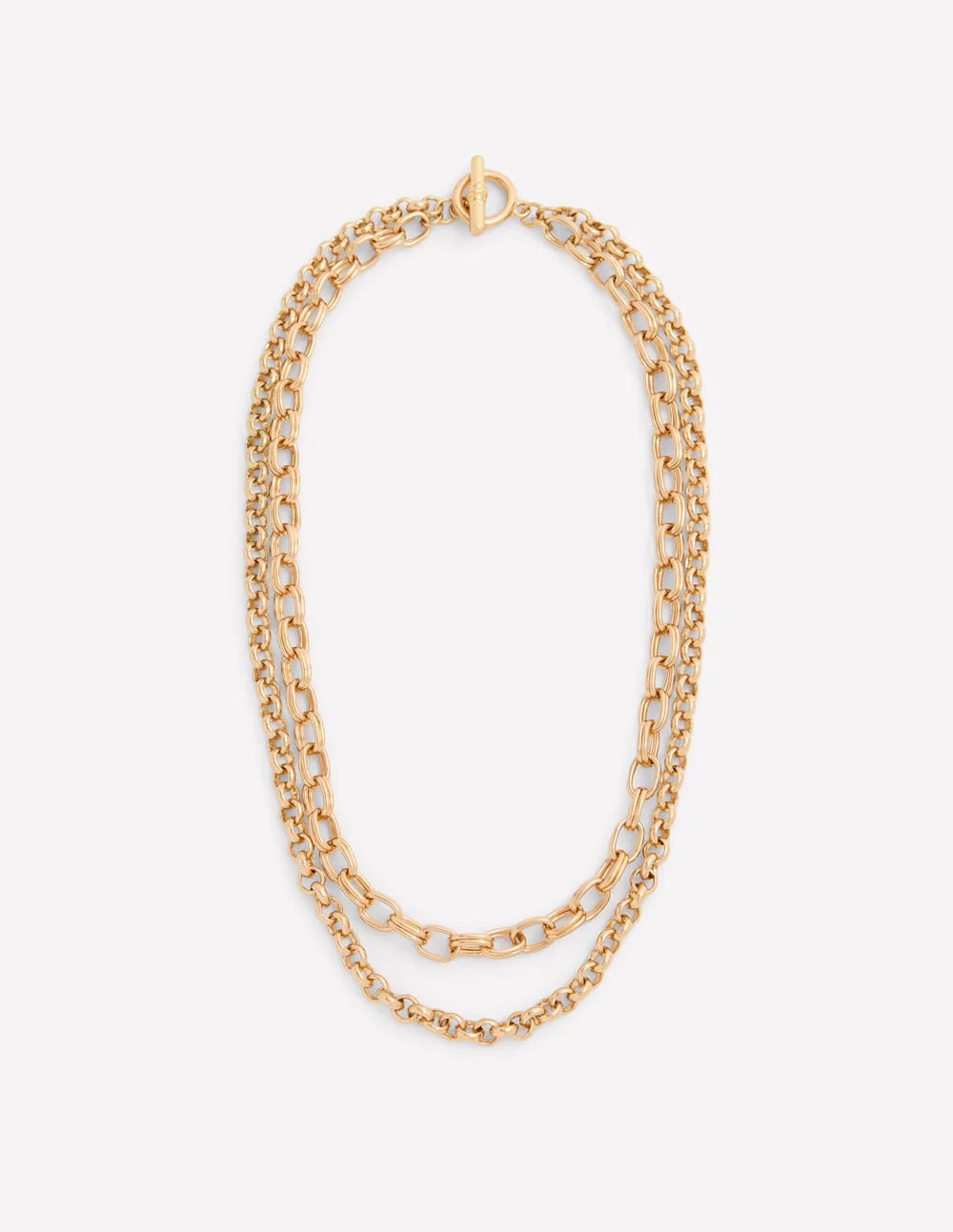 Boden Women's Chain Layer Necklace in Metallic | Boden (US)