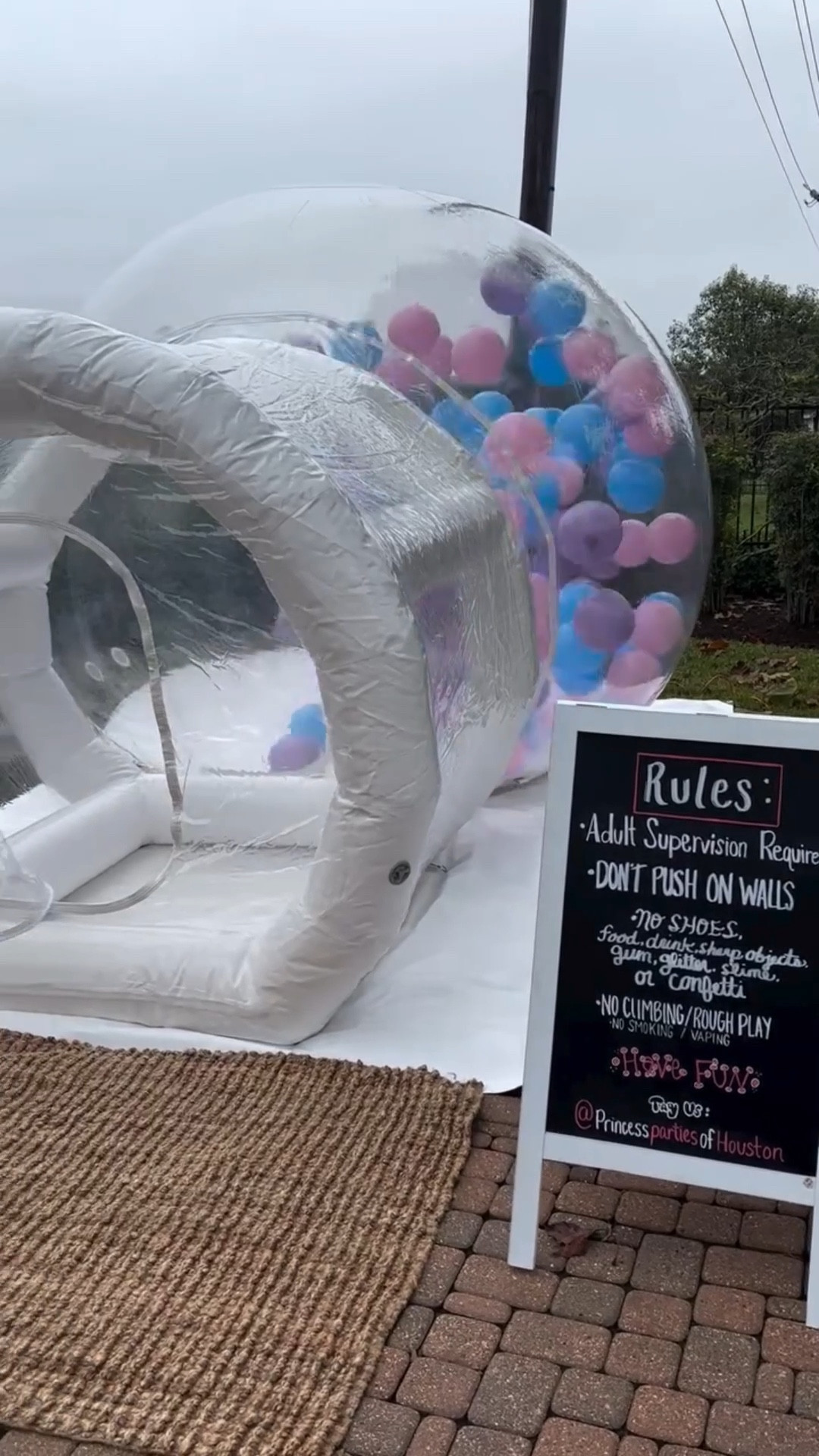 Want this setup? Shop here to build your very own bubble house! 

#LTKFamily #LTKParties #LTKKids
