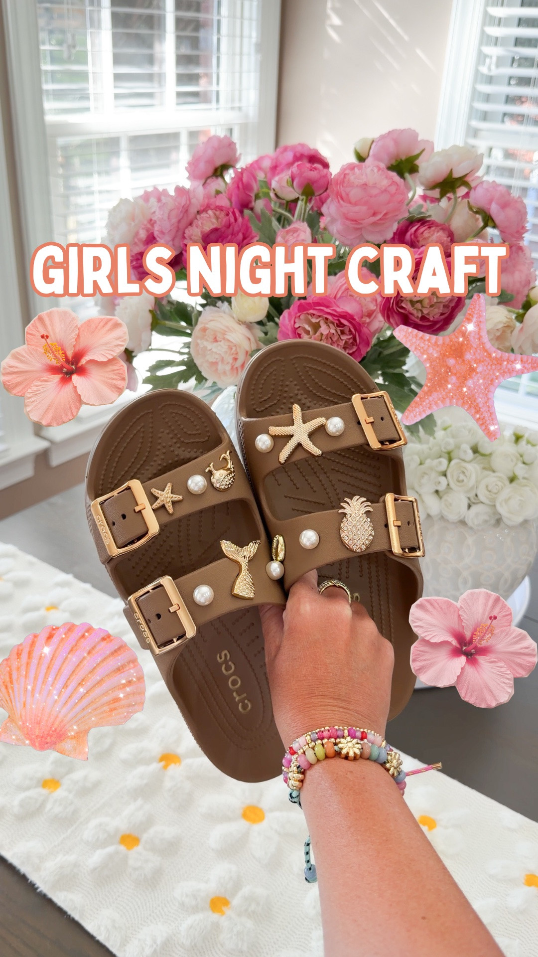 If you’re looking for a fun girls night craft, adding these fun charms to your Crocs is so easy!

#LTKSaleAlert #LTKmomlife #LTKootd