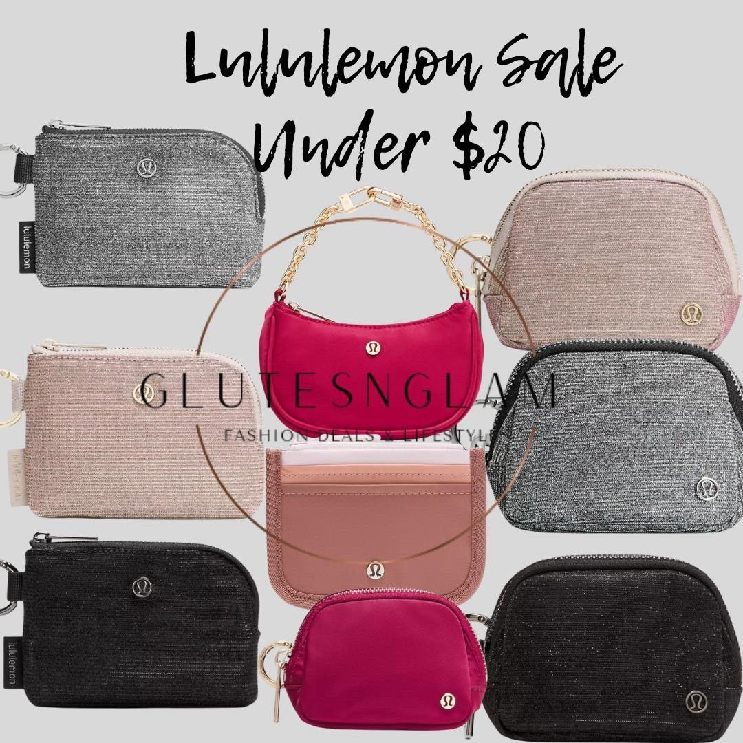 Lululemom sale, lululemon bags under $20 free shipping. Lululemon card holders, lululemon gym bags, athleisure style  

#LTKFindsUnder50 #LTKSaleAlert #LTKFindsUnder100