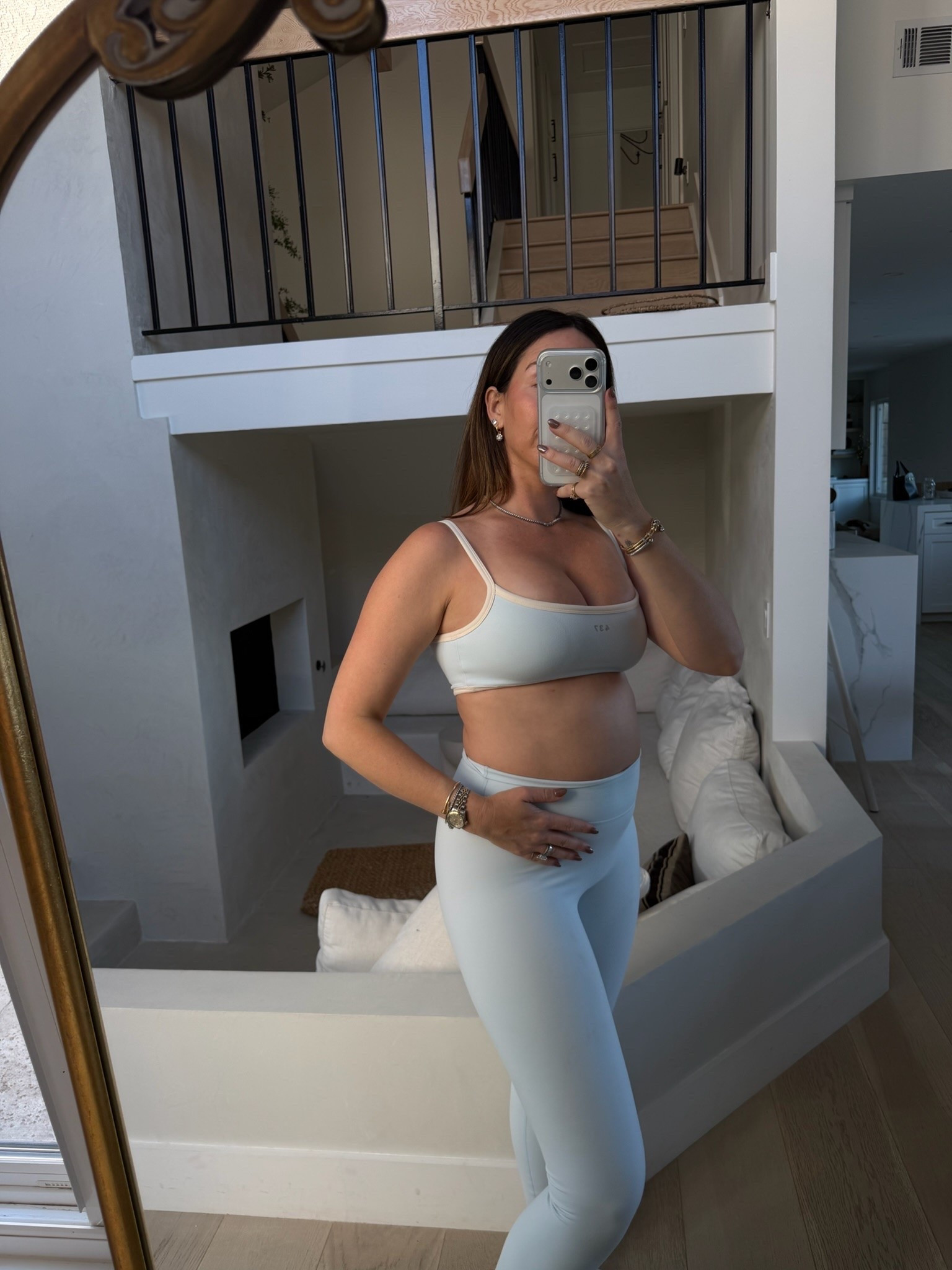 Love this baby blue active set!

#LTKBump #LTKootd #LTKmomlife