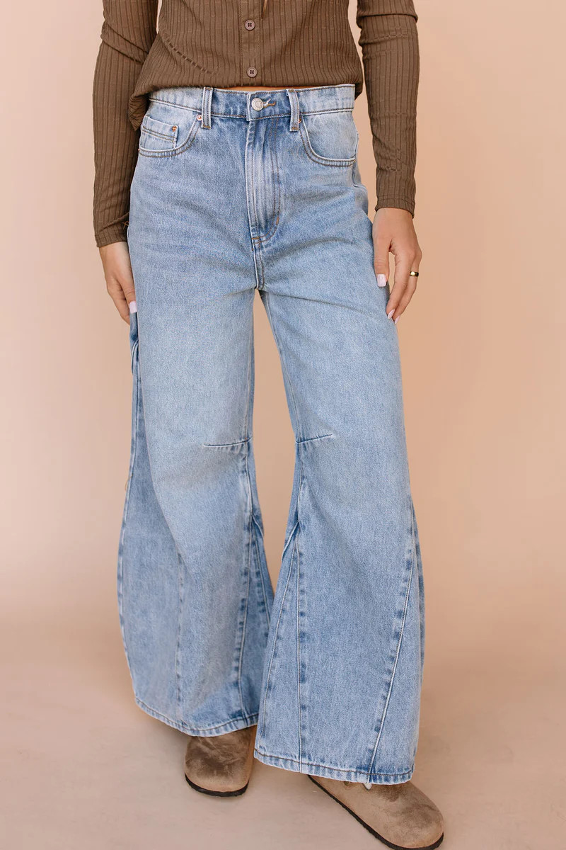 Ashlin Wide Leg Jeans | Henly