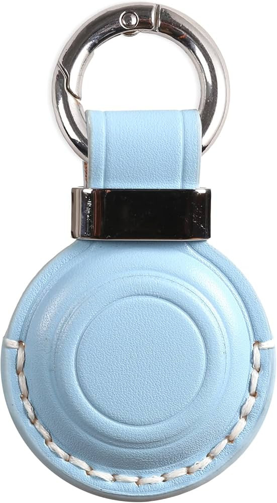 Genuine Leather Airtag Holder Suitable for Apple Airtag Keychain Leather, Secure Air Tag Holder w... | Amazon (US)