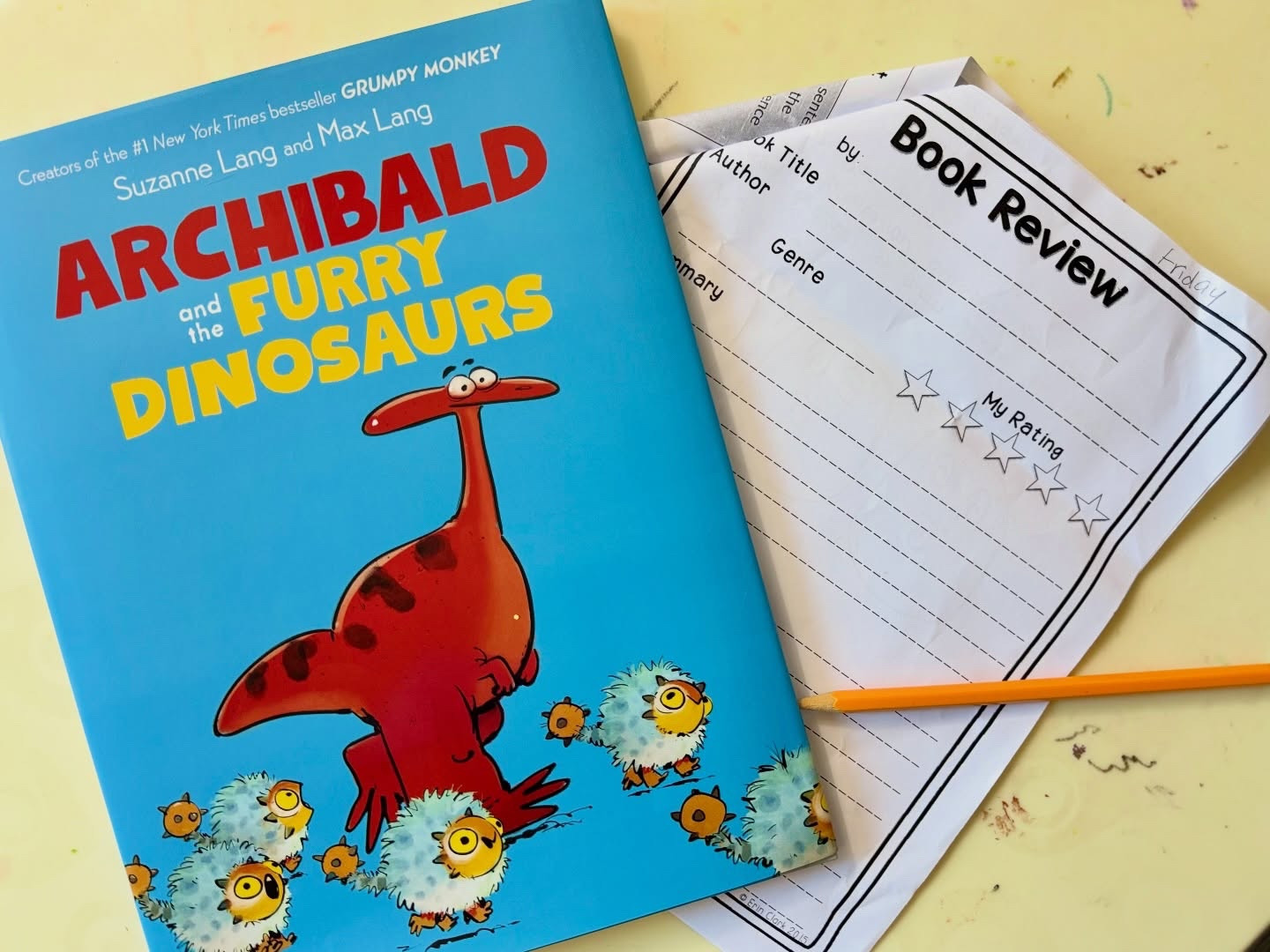 #RandomHouseKidsPartner  One of Sofia’s book recommendations is Archibald and the Furry Dinosaurs by Suzanne Lang and illustrated by Max Lang. This sweet and silly story celebrates embracing what makes you different.

What book has helped your child feel confident being themselves?






#LTKKids #LTKGiftGuide #LTKstorytime