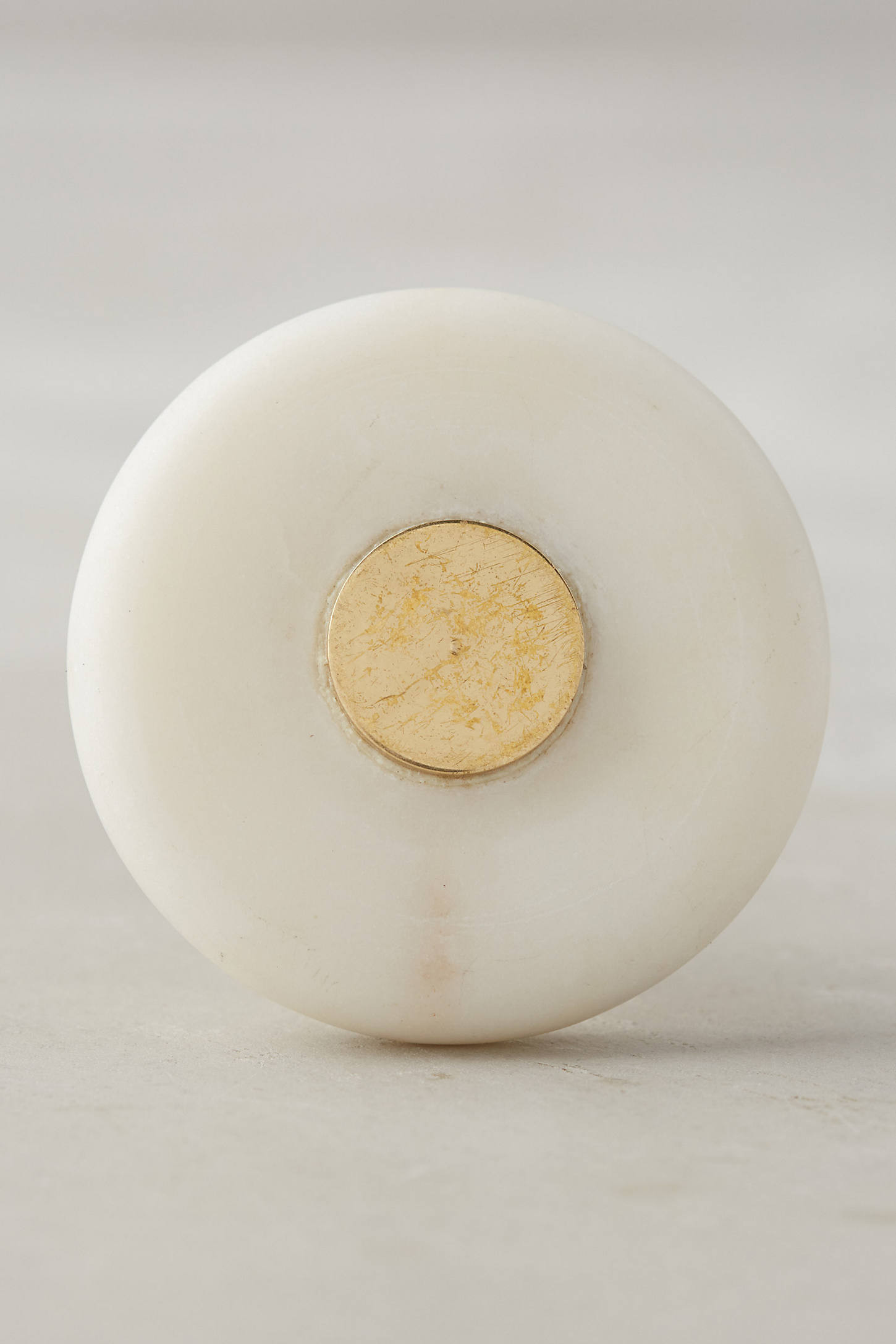 Brass & Marble Knob | Anthropologie (US)