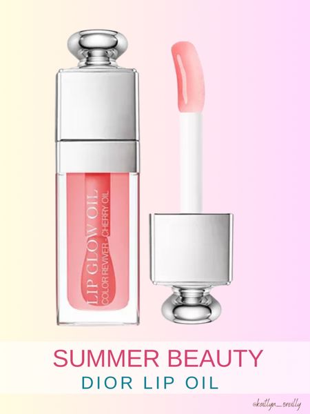 Summer beauty must have. Dior lip oil from Nordstrom and Sephora 

#LTKBeauty #LTKOver40 #LTKFindsUnder50 #LTKFindsUnder100 #LTKStyleTip