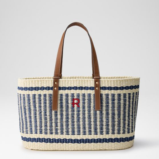 Sunday Woven Market Tote | Mark and Graham