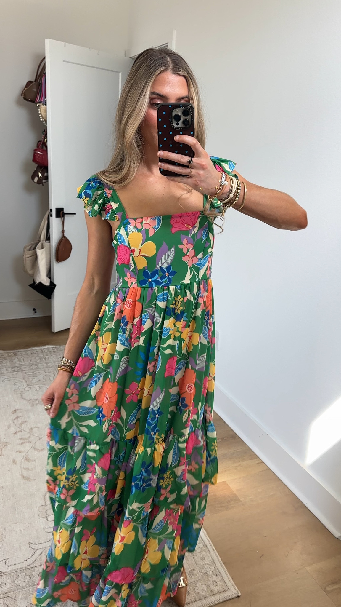 @balticbornclothing size XS dress and my code is SLOANEBB15. Float through warm-weather events in the Monte Tiered Maxi Dress, a lightweight chiffon style designed for easy, feminine movement. The square neckline and ruffle tank sleeves frame the shoulders, while a smocked back and elastic waist offer adaptable comfort.

#LTKSaleAlert #LTKootd #LTKWedding