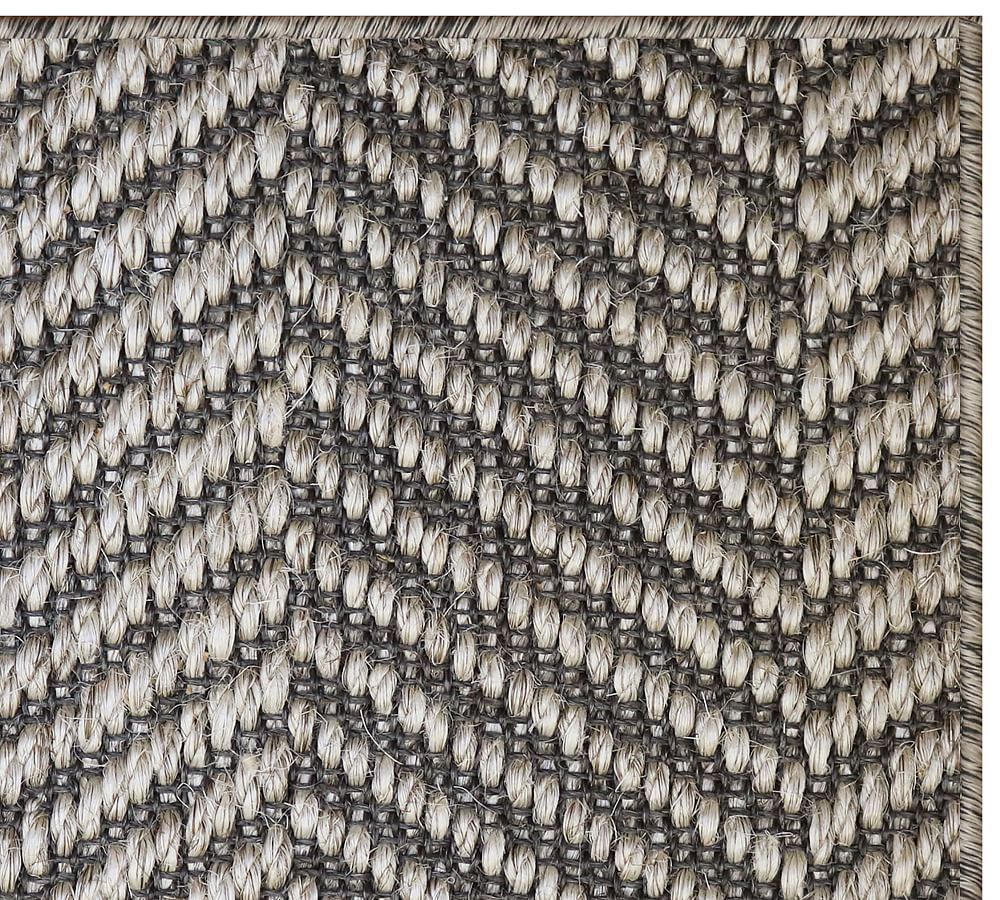 Custom Chevron Weave Sisal Rug | Pottery Barn (US)
