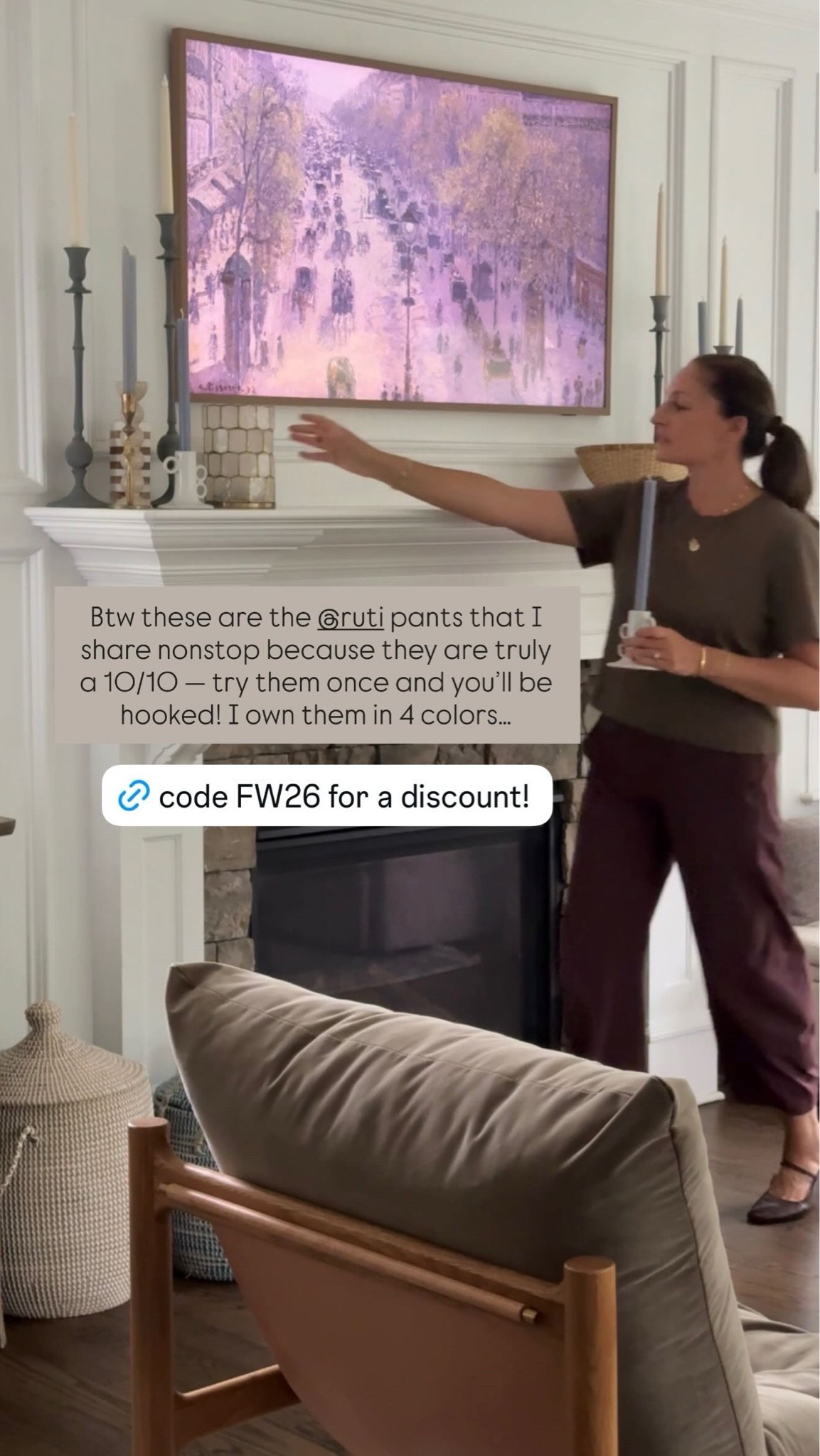 My favorite @Ruti pants are on sale! Use code FW26 for a discount site-wide. I love these pants so much that I own them in 4 colors. Truly the best dress up, dress down pants — great for work, travel, hanging with friends. Lightweight so the perfect fall transition piece!

#LTKSaleAlert #LTKootd #LTKOver40