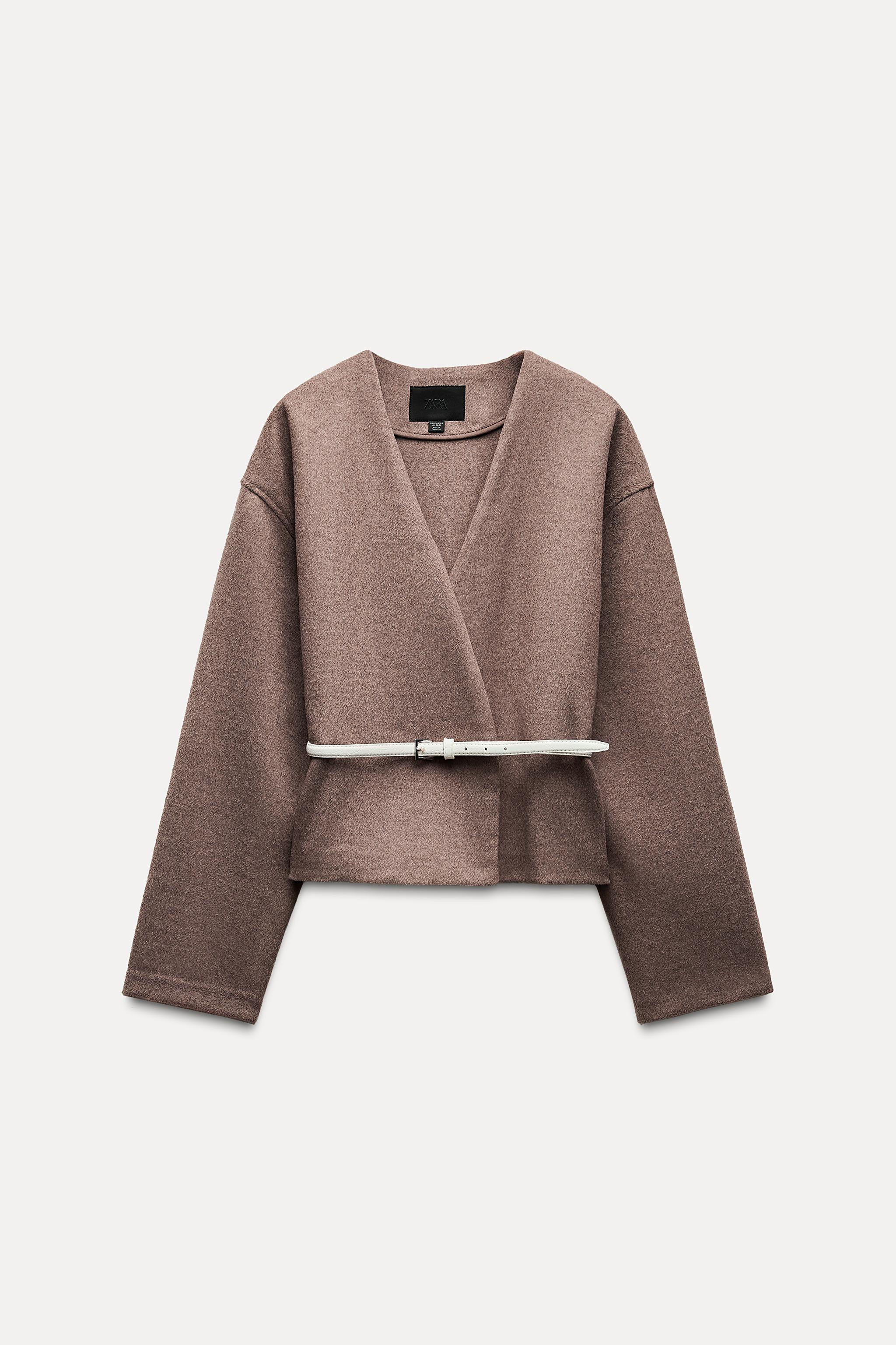BELTED SOFT JACKET | Zara US