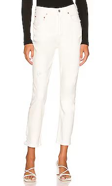 Citizens of Humanity Jolene High Rise Vintage Slim in White Out from Revolve.com | Revolve Clothing (Global)