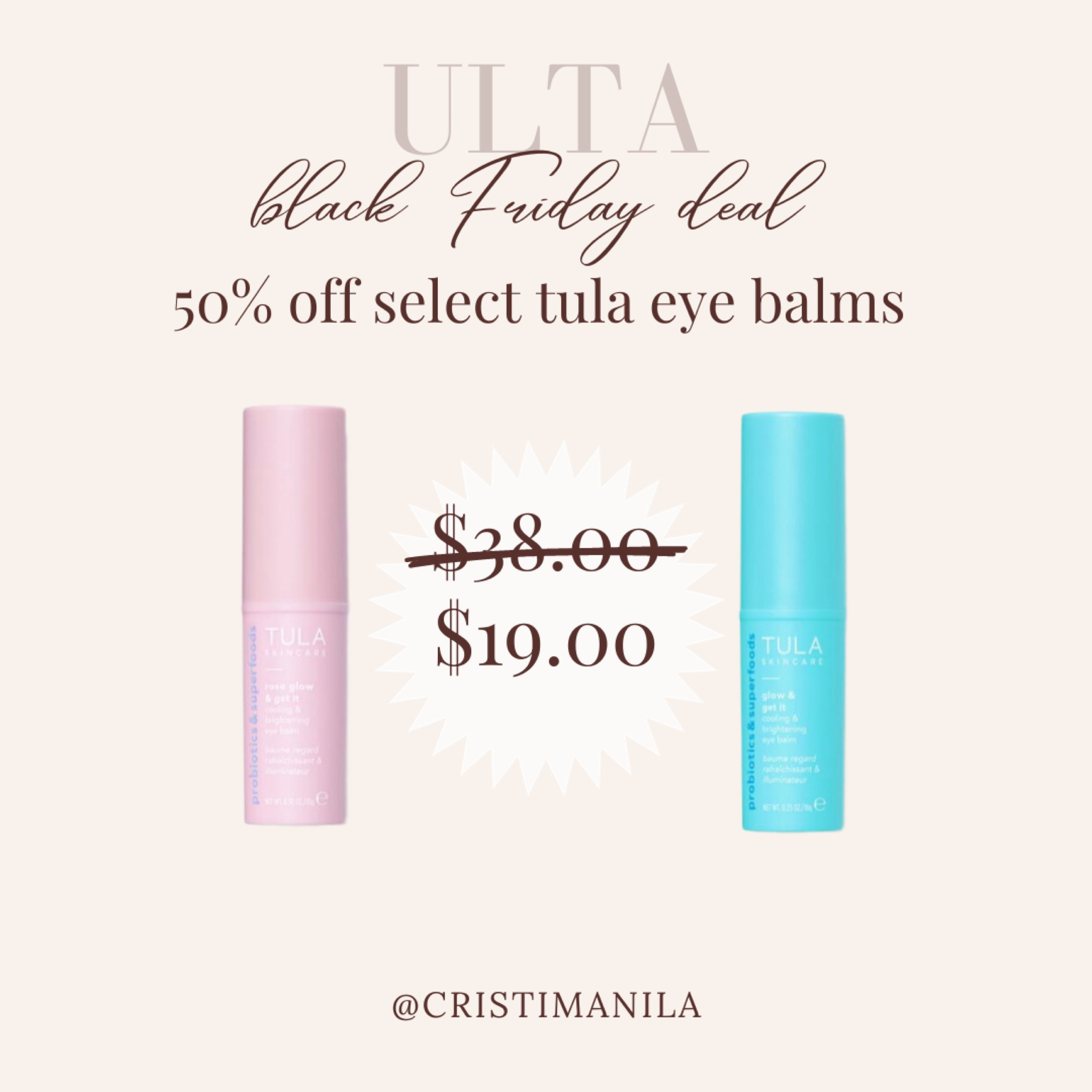Run to grab this! Perfect stocking stuffer, teacher gift, etc. I love both of these eye balms! 

#LTKbeauty #LTKGiftGuide #LTKCyberWeek