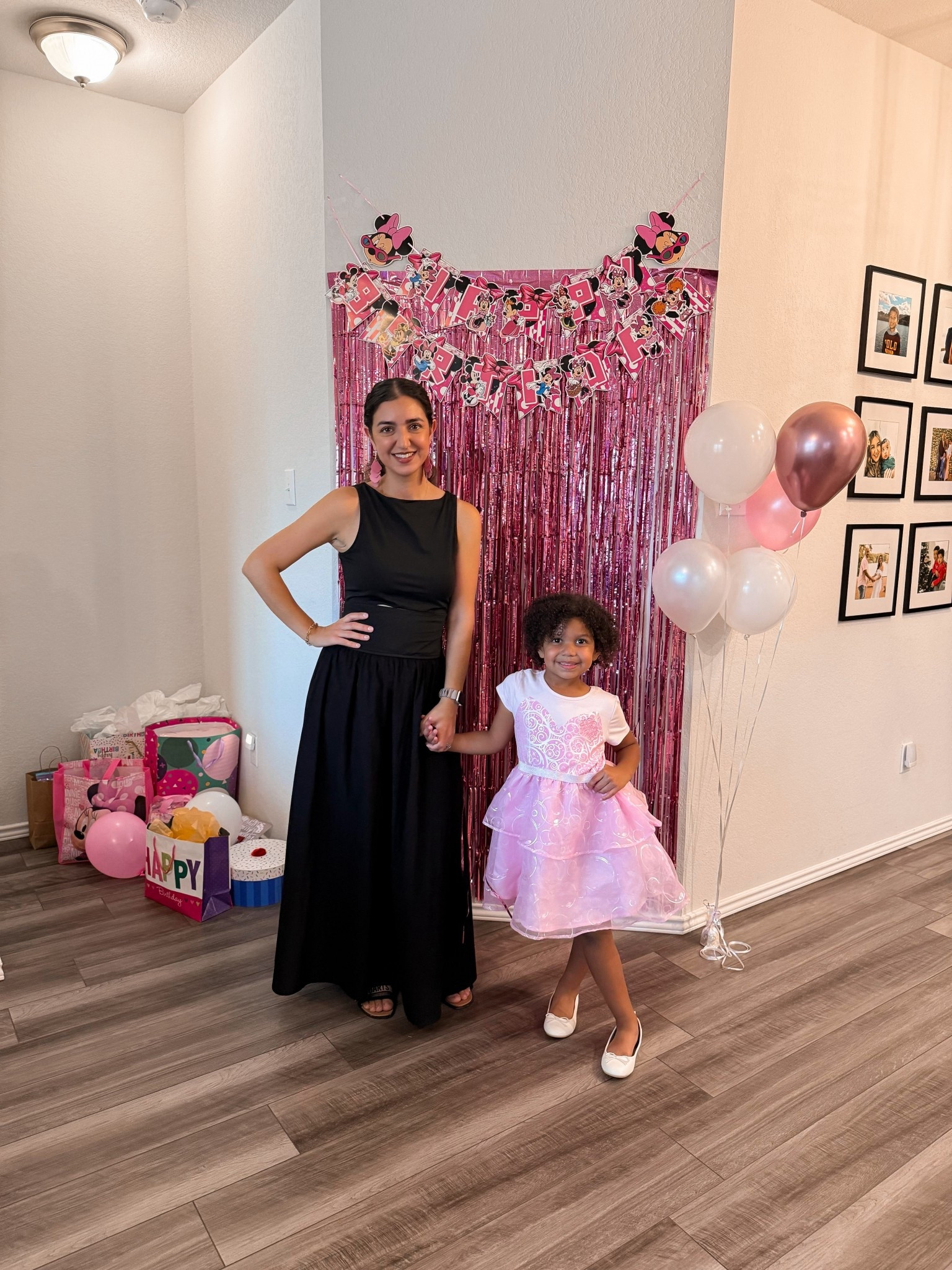 I love my girly girl!! 💕💕💕 her dress is from the wicked collection but it fit perfectly for her to wear w her Minnie Mouse birthday theme!! Her ballet flats are so cute & her fave shoe to wear currently! I did link what we’re wearing along w the birthday decorations 🎀🎀🎀

#LTKParties #LTKKids #LTKStyleTip