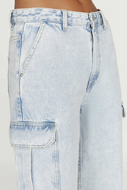 Jagger Relaxed Denim Jean - Light Blue | Meshki (APAC)