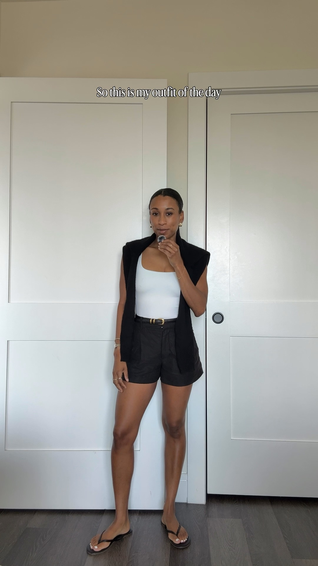 wfh summer outfit✨

Linen shorts + a bodysuit is easy and you always look put together

#LTKootd #LTKgrwm #LTKPetite