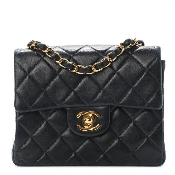 CHANEL

Lambskin Quilted Mini Square Flap Black | Fashionphile