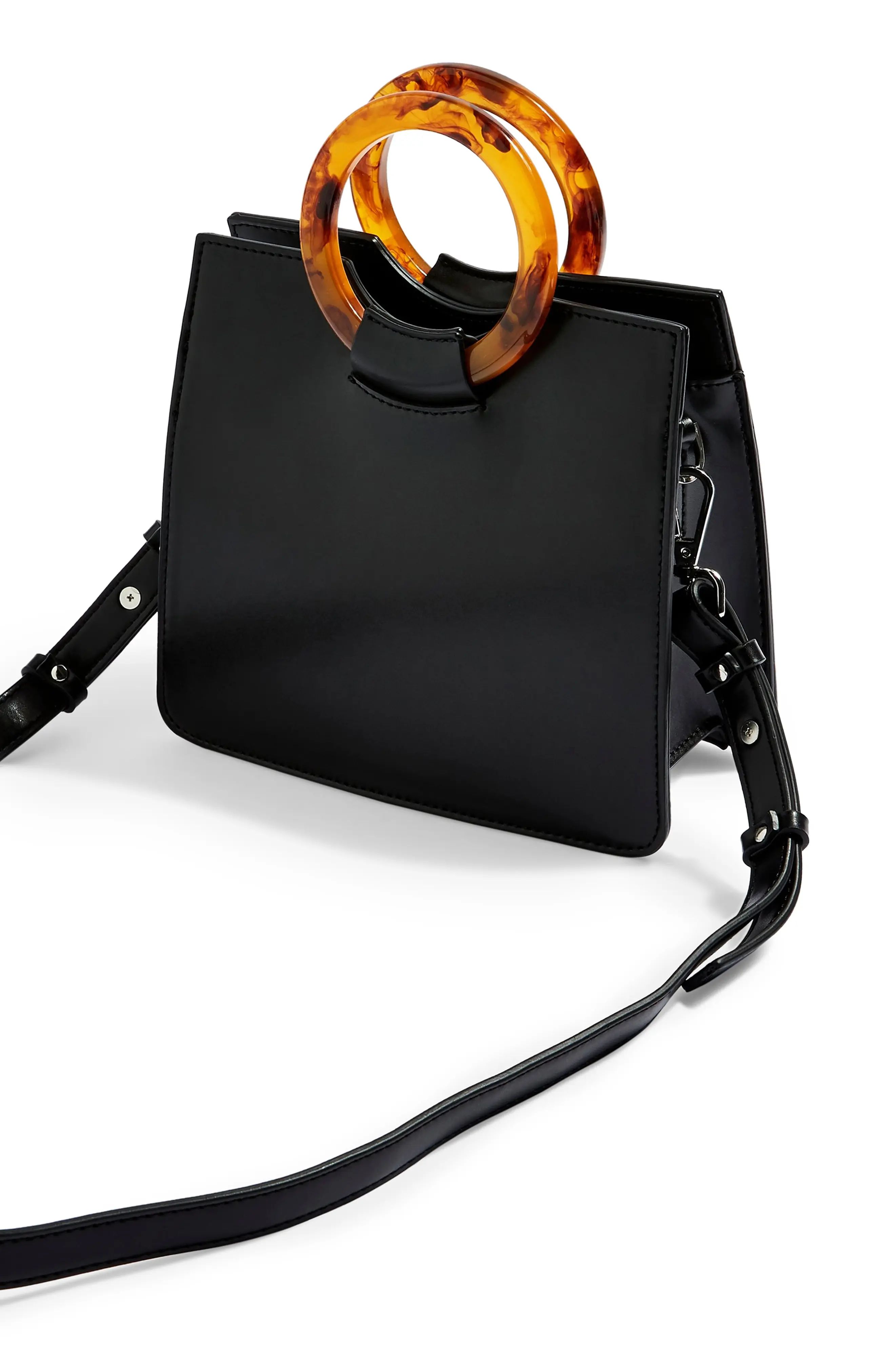 Mini Adele Faux Leather Top Handle Bag | Nordstrom