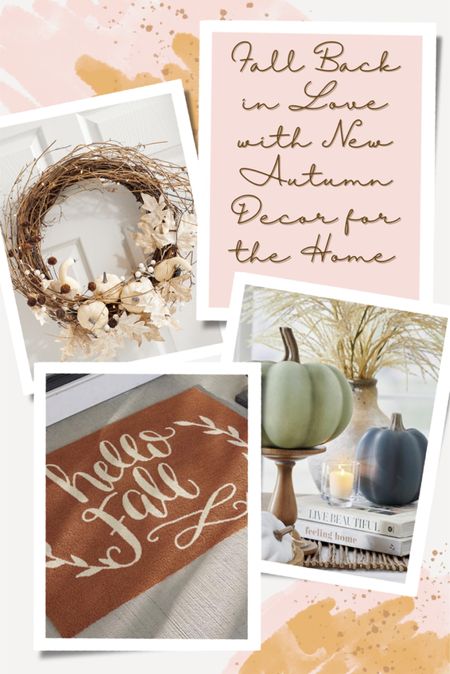 Fall Back in Love with New Autumn Decor for the Home

#LTKhome #LTKSale #LTKSeasonal