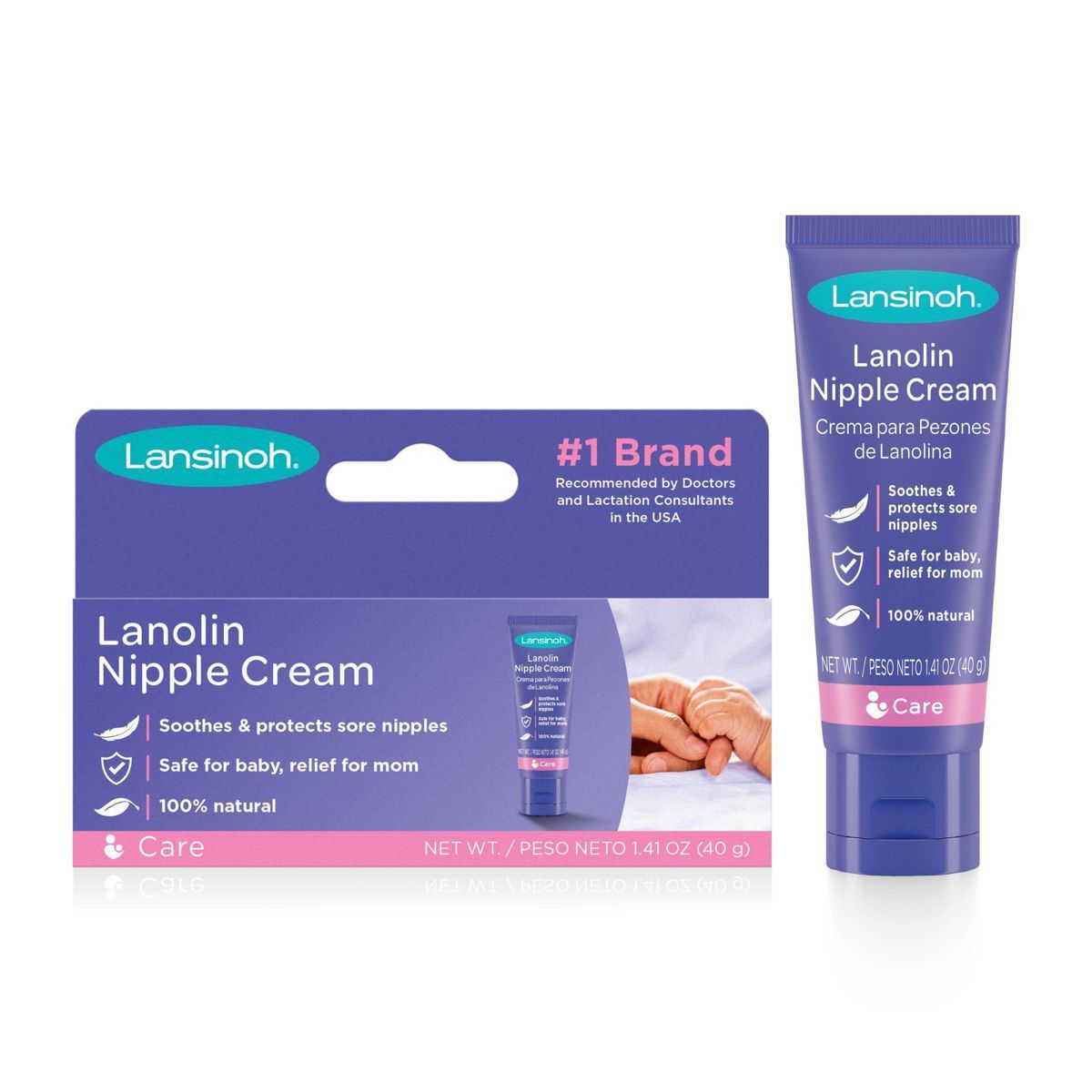 Lansinoh Lanolin Nipple Cream for Breastfeeding Essentials - 1.41oz | Target