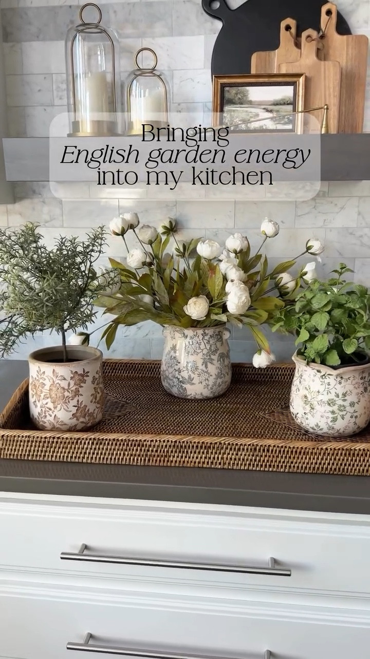 ✨  I’m obsessed with these vintage style floral planters!! I paired three with my favorite faux herbs and florals and they work for spring, summer, fall… honestly year round. You’ve probably spotted them in my kitchen! They’re one of those pieces I never get tired of styling 💚

You can also shop everything through the link in my bio 😊 FOLLOW for more! 

#englishgarden #fauxflorals #inspiremehomedecor 
Amazon home decor, English garden decor, outdoor planters, faux herbs, faux florals, kitchen decor

#LTKHome #LTKSeasonal