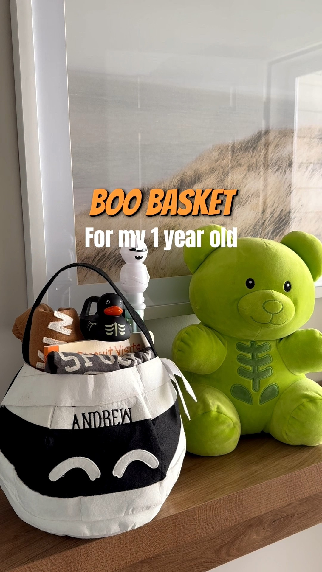 Happy October 1st! My first boo basket 👻 So fun to put together as a mama. 

#LTKHalloween #LTKKids #LTKSeasonal