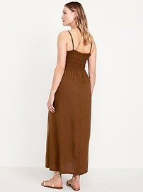 Fit & Flare Sleeveless Maxi Dress | Old Navy (US)