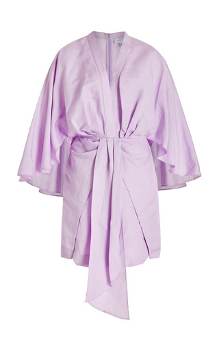 Lola Linen-Blend Mini Dress | Moda Operandi (Global)