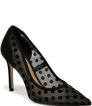 Sam Edelman Hazel Polka Dot Mesh Pumps | Dillard's | Dillard's