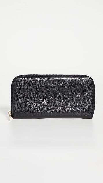 Chanel Timeless CC Zip Around Wallet | Shopbop