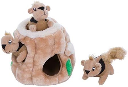 Outward Hound Kyjen 31001 Hide A Squirrel Plush Dog Toy Squeak Toy 4 Piece, Junior, Brown | Amazon (CA)