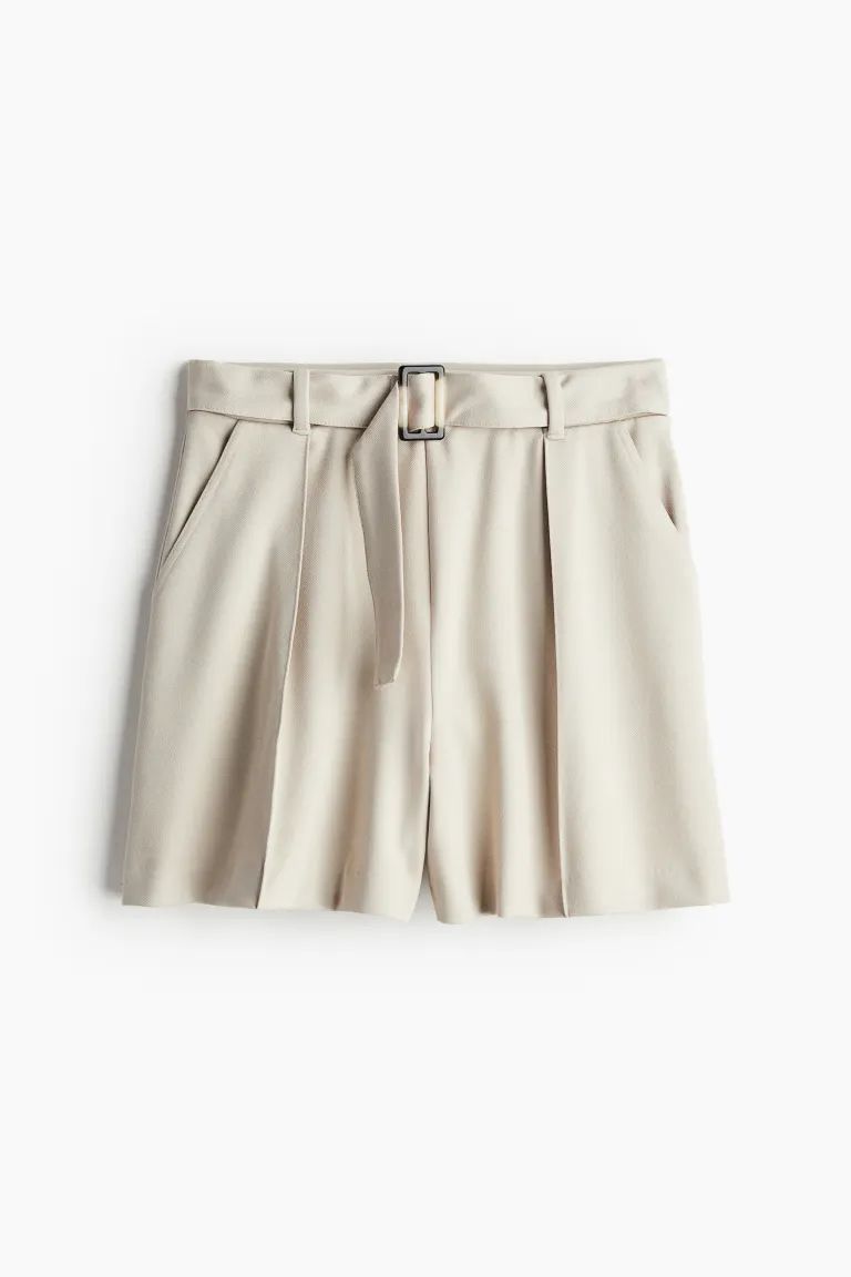 Belted Pull-on Shorts | H&M (US + CA)