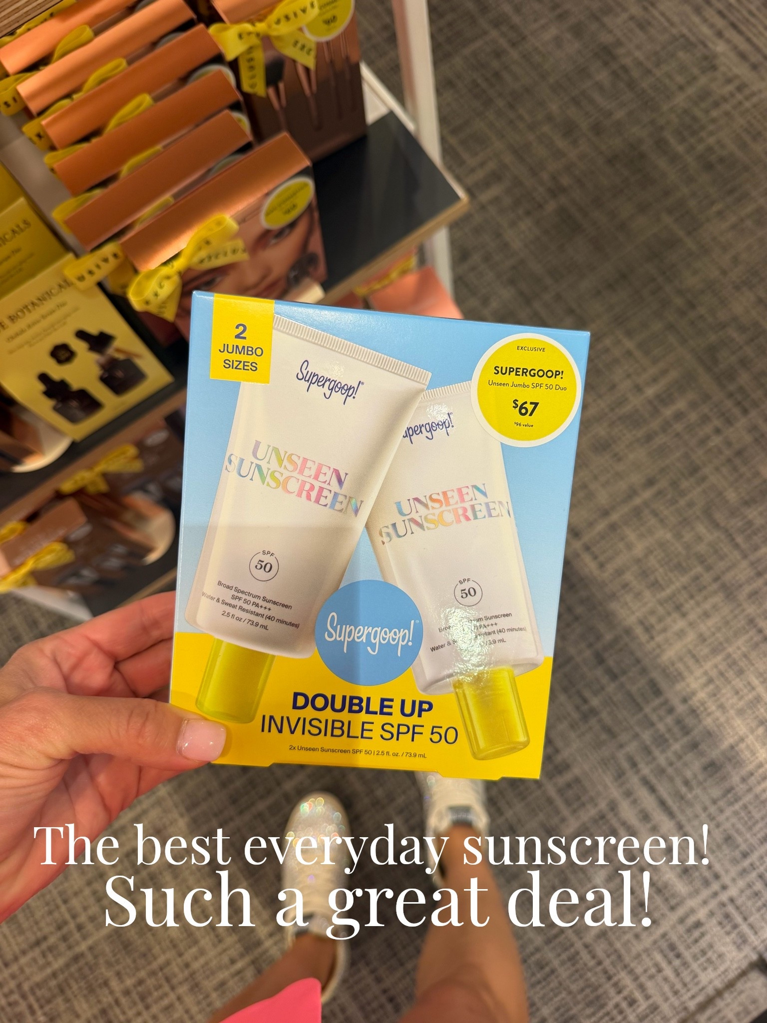 @Supergoop! #ad The best everyday sunscreen! This is such a great deal too!

#LTKselfcare #LTKSaleAlert #LTKmorningroutine