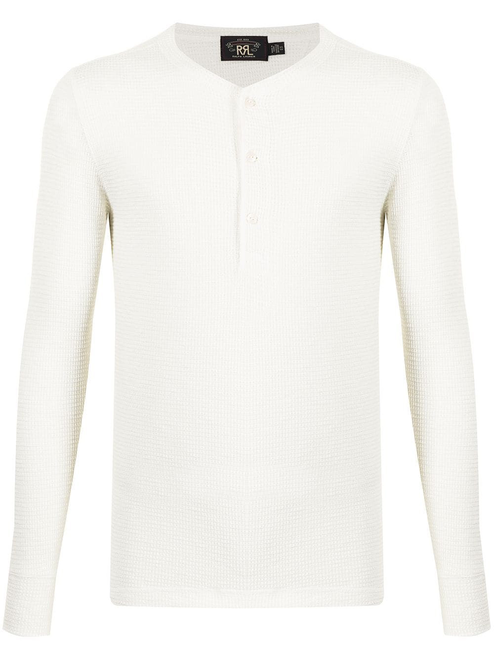 Ralph Lauren RRL waffle-knit jumper - White | Farfetch Global