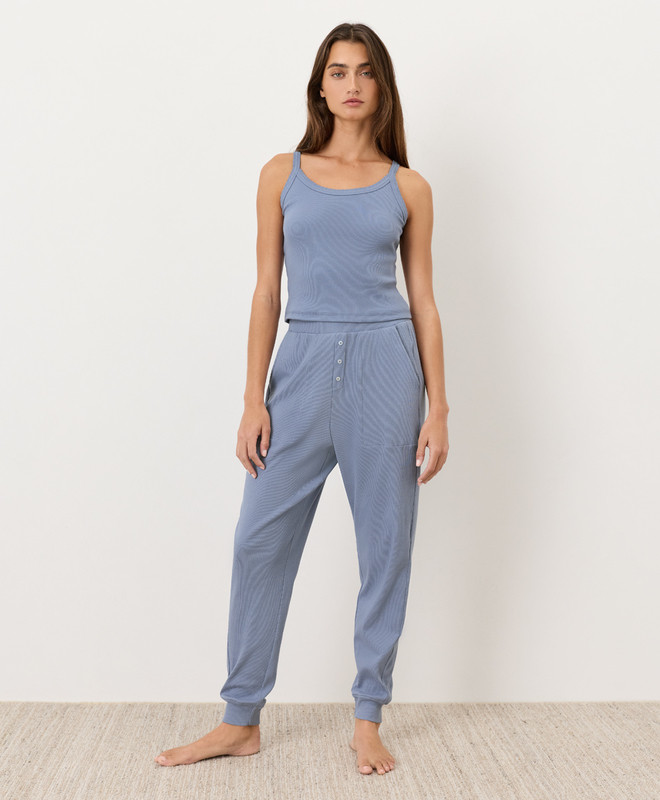 Organic Dream Rib Jogger Set | Pact Apparel