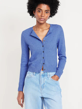 SoSoft Cropped Cardigan Sweater | Old Navy (US)