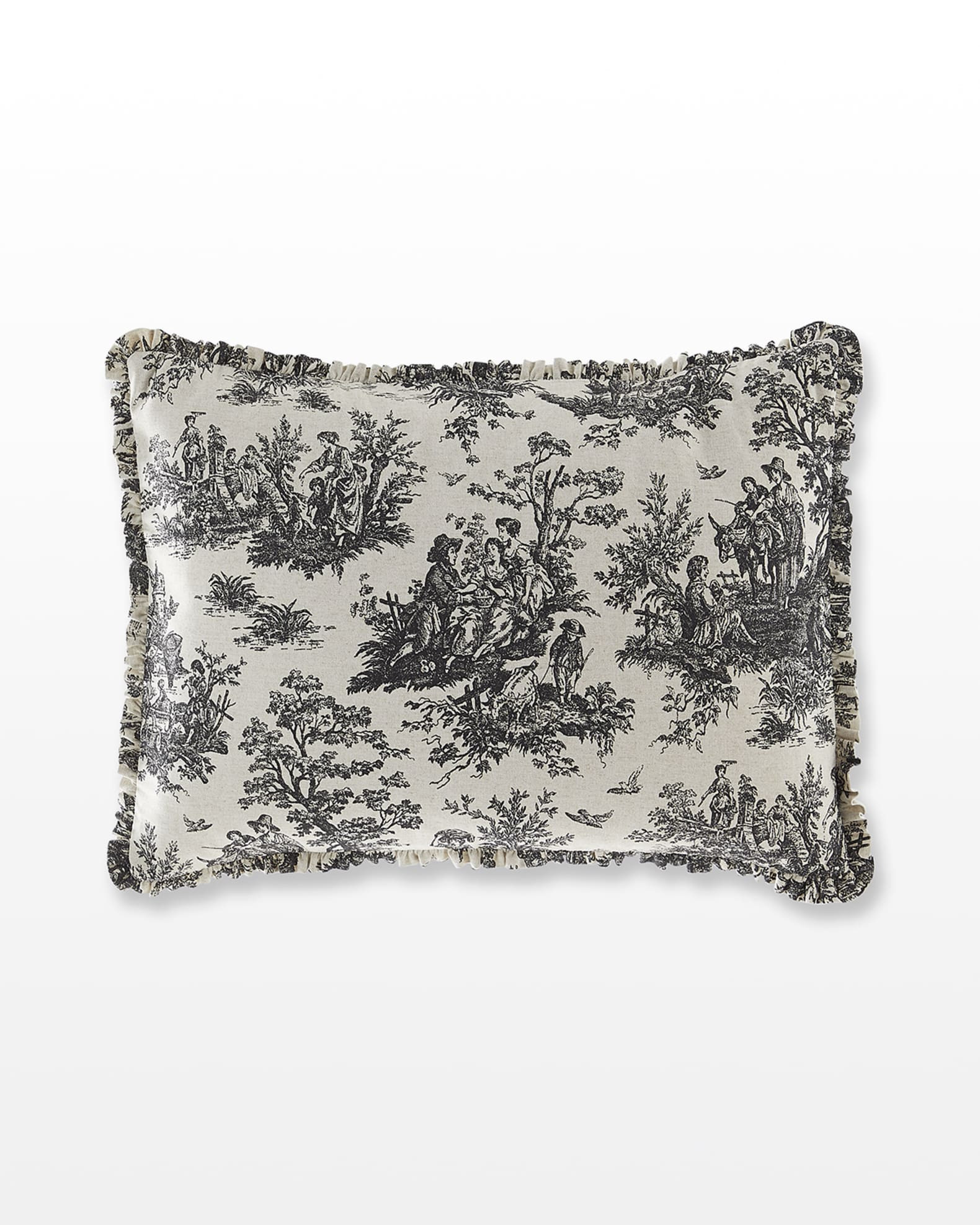 Standard Sydney Ruffled Toile Sham | Neiman Marcus