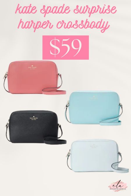 cutest little crossbody from kate spade only $59!! this is such a steal! hurry and grab it today, it will be $59 for 24 hours only! 
normally $79!!

#katespade #purse #crossbody #staple #bag #travel #small 

#LTKtravel #LTKsalealert #LTKitbag