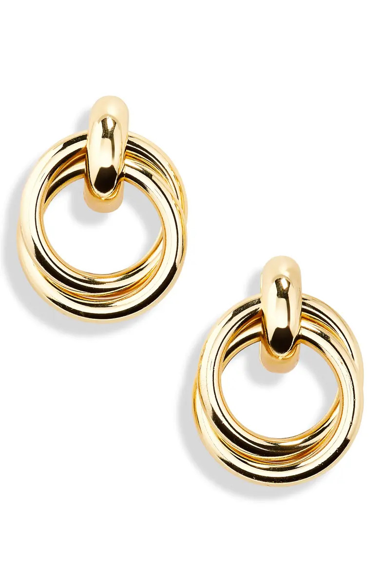 Nordstrom Double Ring Drop Earrings | Nordstrom | Nordstrom
