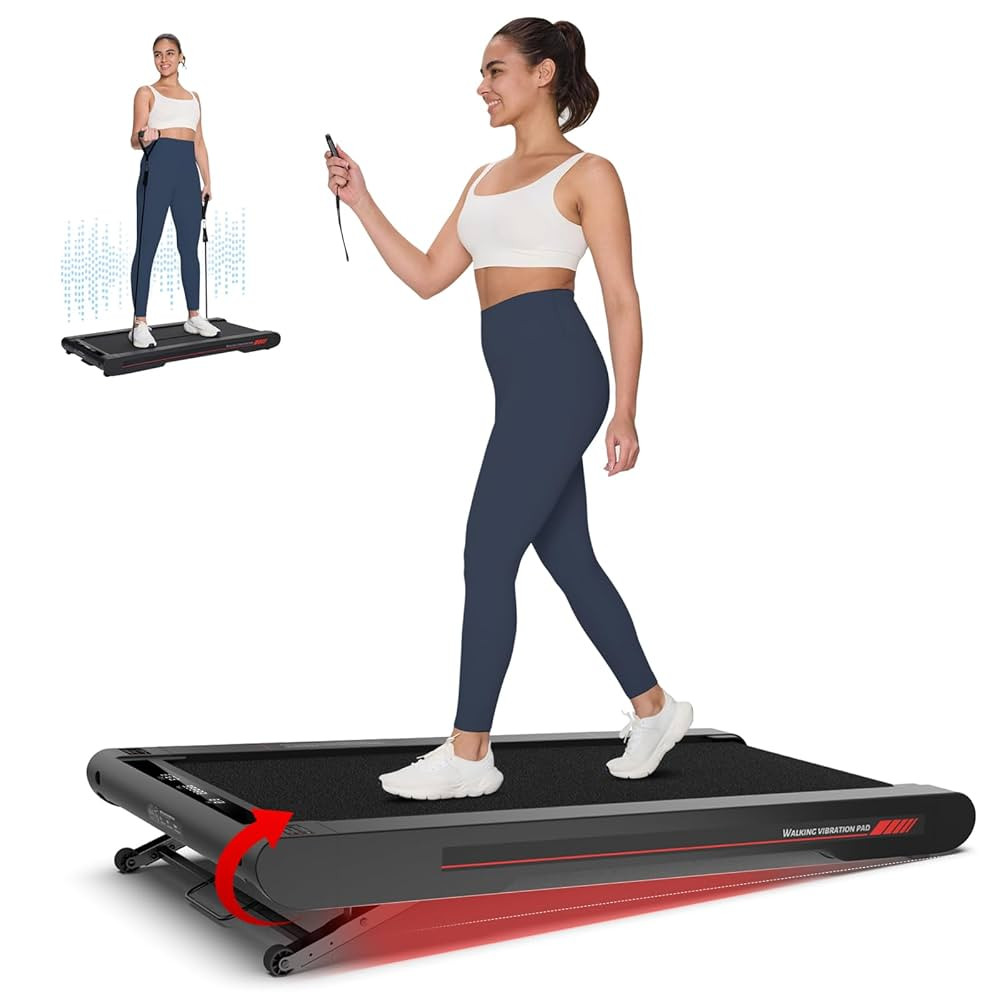 Sperax Walking Vibration Pad with APP, 3 in 1 Under Desk Treadmill, 2.5HP Low Noise Walking Tread... | Amazon (US)