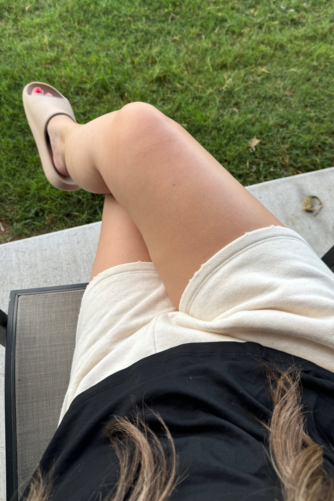 The comfiest shorts from nuuds! Immediately ordered the grey, they’re the perfect length and high waisted for cropped shirts. I’m in a medium in both! Definitely don’t size up. 

Comfy shorts, sweat shorts, mom shorts, mom favorites, nuuds, sweat shorts 

#LTKActive #LTKFindsUnder100 #LTKMidsize