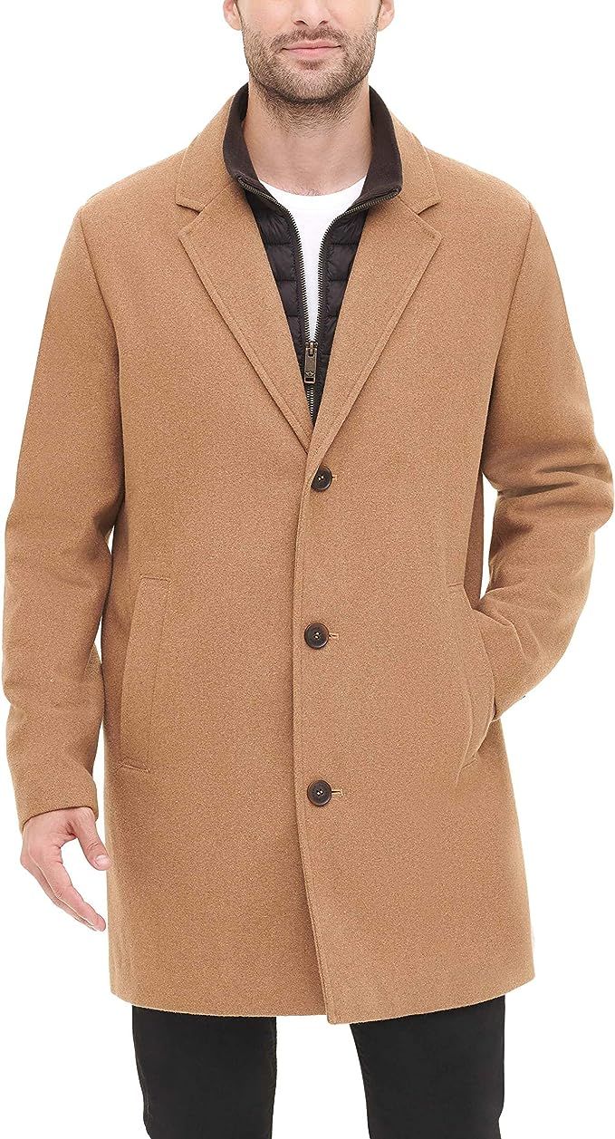 Dockers Men's The Henry Wool Blend Top Coat | Amazon (US)