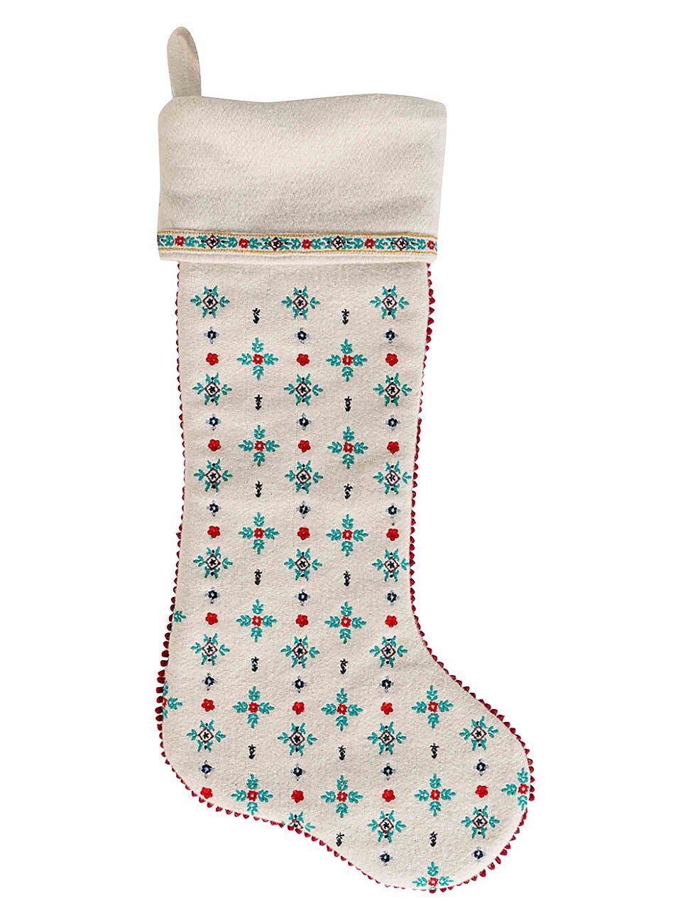 Heidi Embroidered Stocking | Saks Fifth Avenue