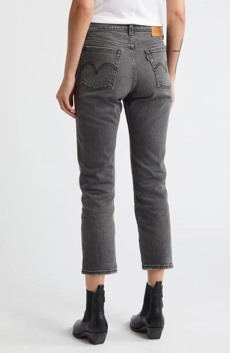 Wedgie High Waist Ankle Straight Leg Jeans | Nordstrom