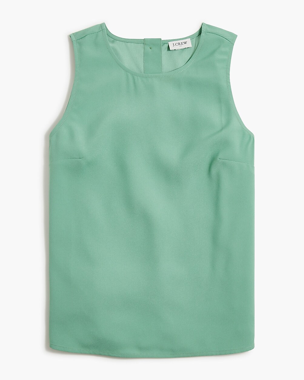 Sleeveless button-back shell | J.Crew Factory