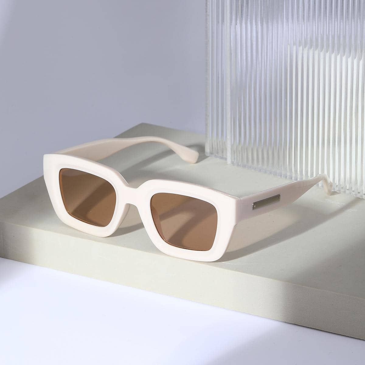 Sonnenbrille mit quadratischem Rahmen | SHEIN